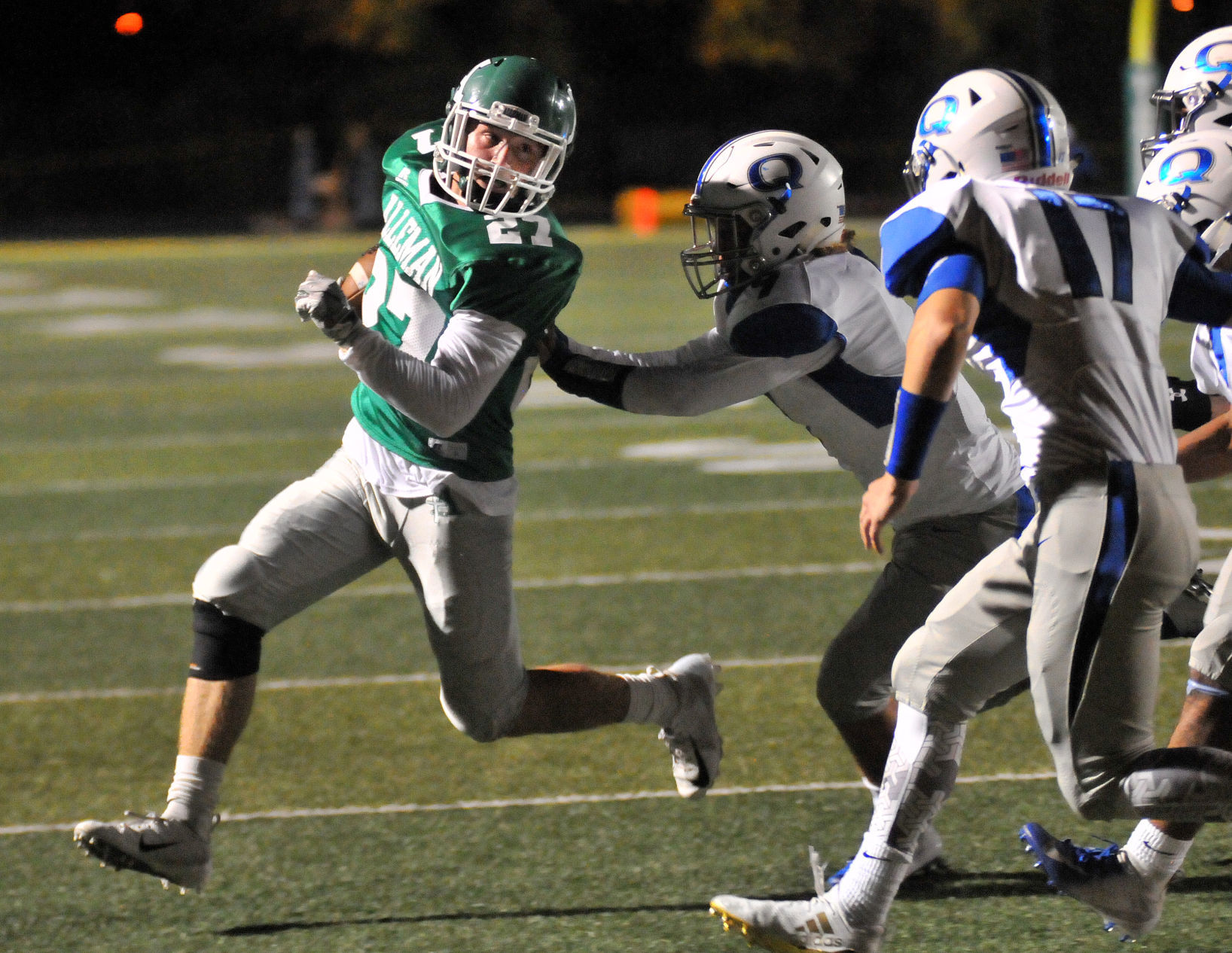 Alleman vs Quincy football